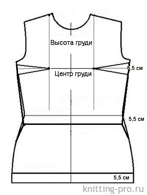 Вытачка На Блузке