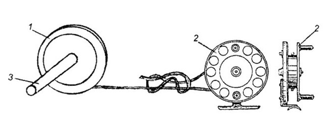 Как намотать леску на катушку спиннинга схема