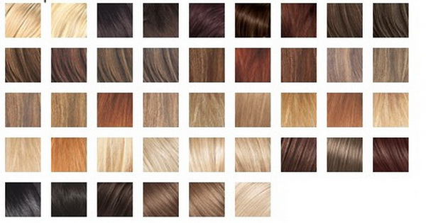 Светлые цвета краски для волос фото и название цвета