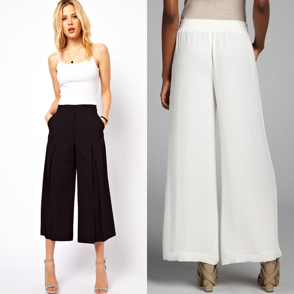 Блузка к широким брюкам. Модные брюки палаццо. Широкие брюки. Мода брюки широкие женские. Брюки палаццо бананы.