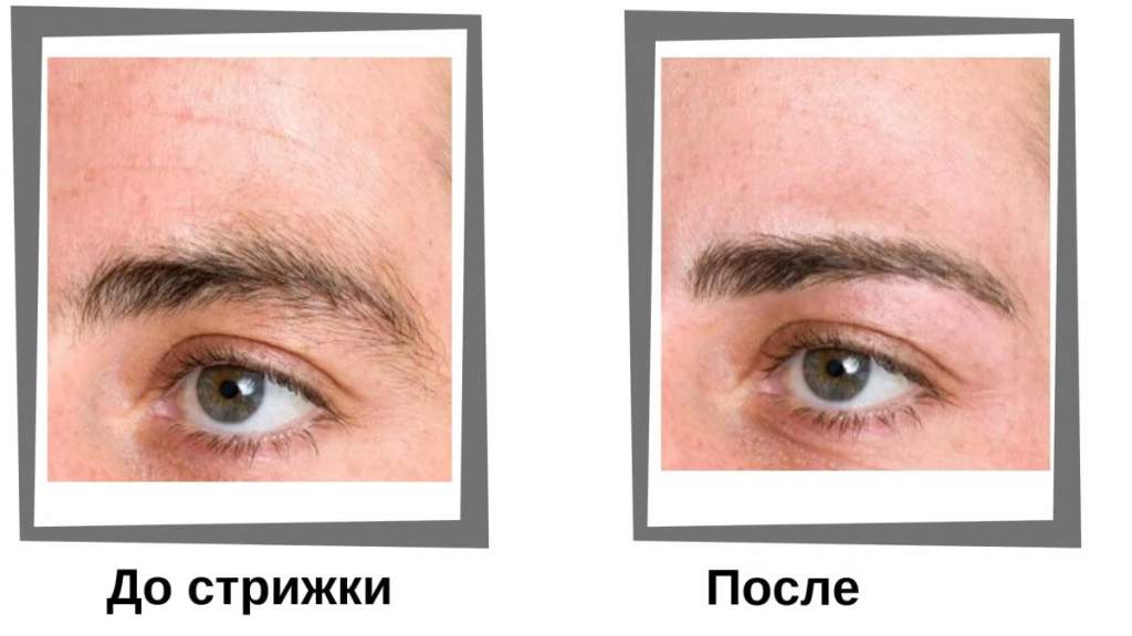 Как правильно подстригать брови фото
