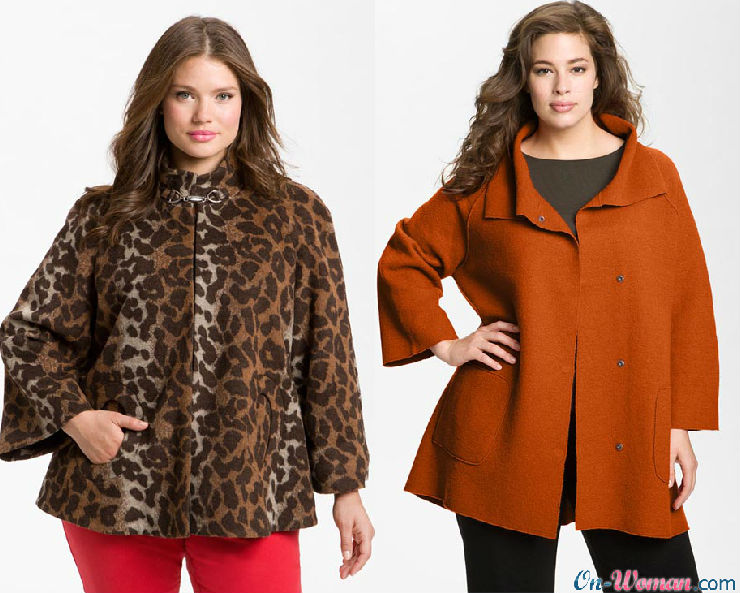 Модные Пальто Больших Размеров Для Женщин