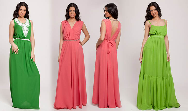 Зеленые Платья Шифон фото 7